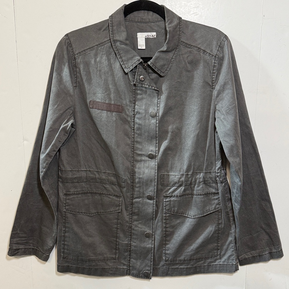 Abound Gray Utility Jacket SZ Small